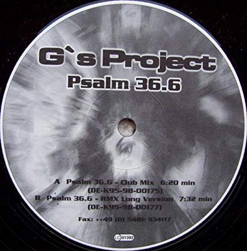 G's Project - Psalm 36.6 - Oxa - OXA 8029-8