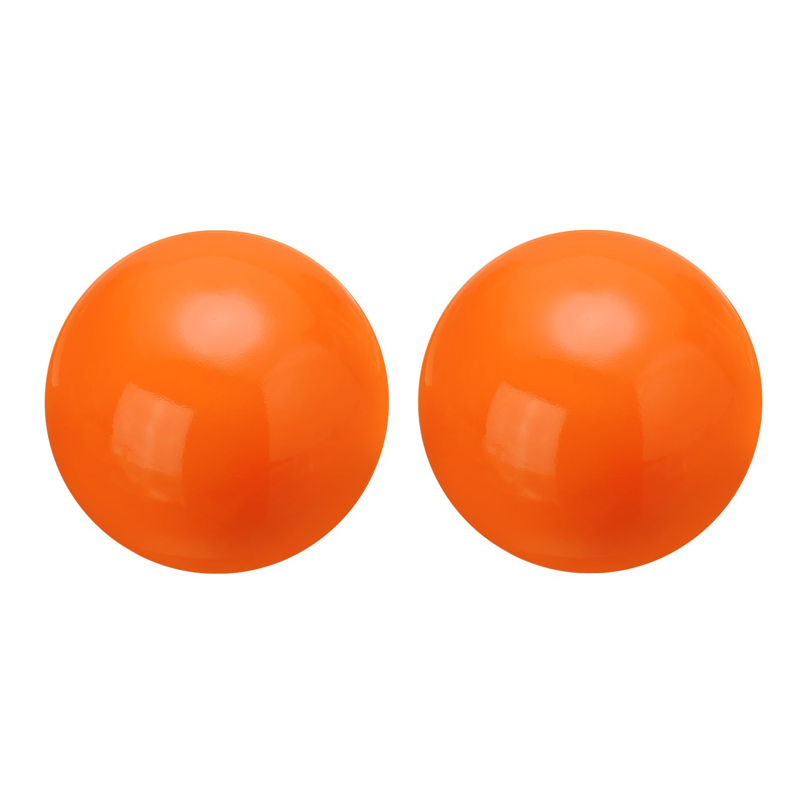 uxcell 2 Pcs Gazing Globe Decor Ball 2.5 Inch 63mm Reflective Garden Sphere Polished Hollow Ball, Seamless Stainless Steel Gazing Ball, Smooth Mirror Globe for Garden Home Decor, Orange-image-16