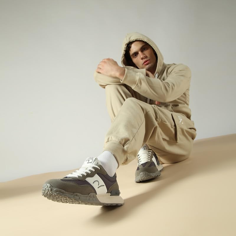 Image of Spykar Men Lace Up Sneaker Shoes