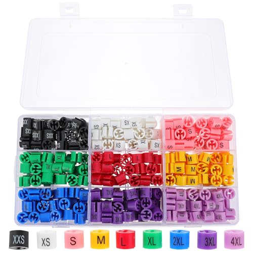 Housoutil 450�v���X�`�b�N���n���K�[�T�C�Y�}�[�J�[ �F�����T�C�Y�^�O �ߕ��T�C�Y���ʗp �m�����[����������������p