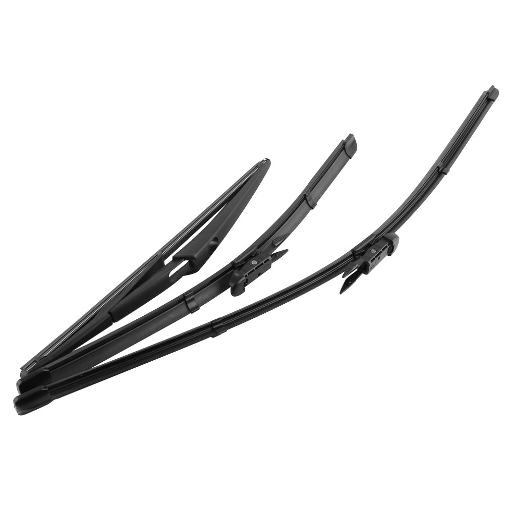 escobillas limpiaparabrisas Frente del coche Rear Window parabrisas limpiaparabrisas para Nissan Qashqai 2007-2013