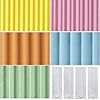 Mwellewm 4 Pcs/set Cake Scraper Decorating Plastic Sawtooth Comb Mousse Butter Cream Cake Edge Tools Plastic Sawtooth Cake Icing Smoother Kitchen Baking Cake Edge DIY Tool #4