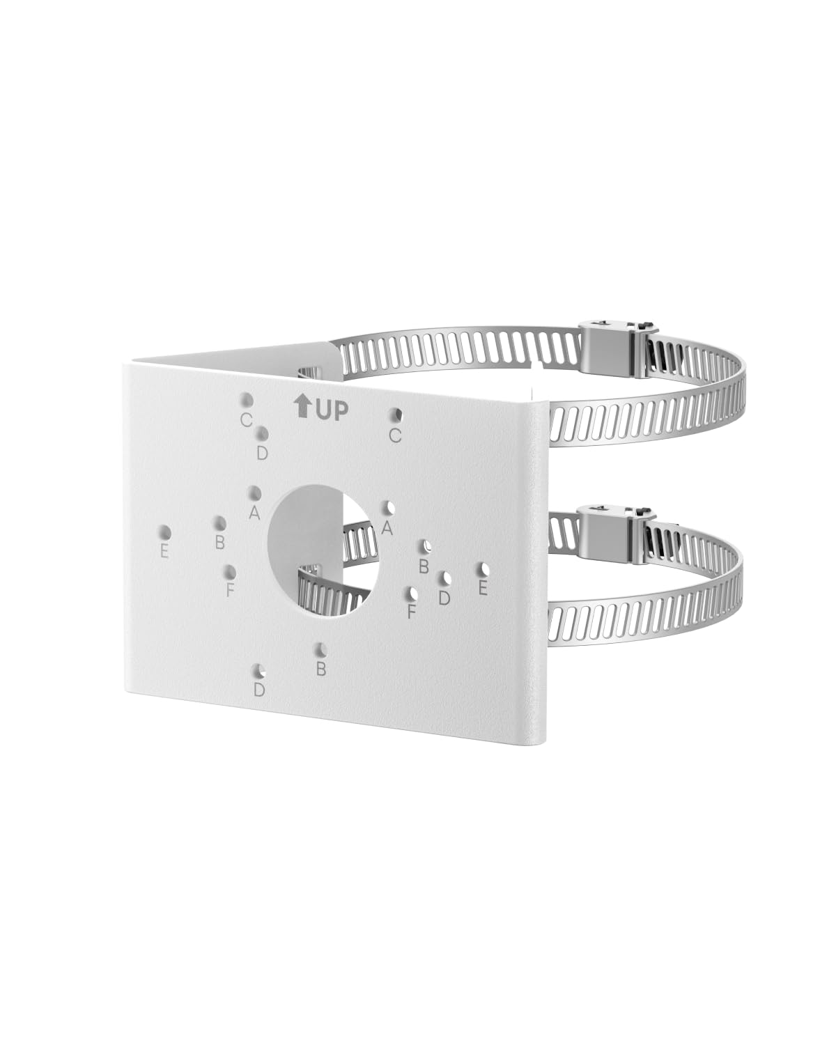 eufy Pole Mount Bracket (T870C), Metal Outdoor Adapter for All eufy PoE Cameras, Select Wi-Fi Outdoor Cameras, Expands Surveillance Coverage, Easy