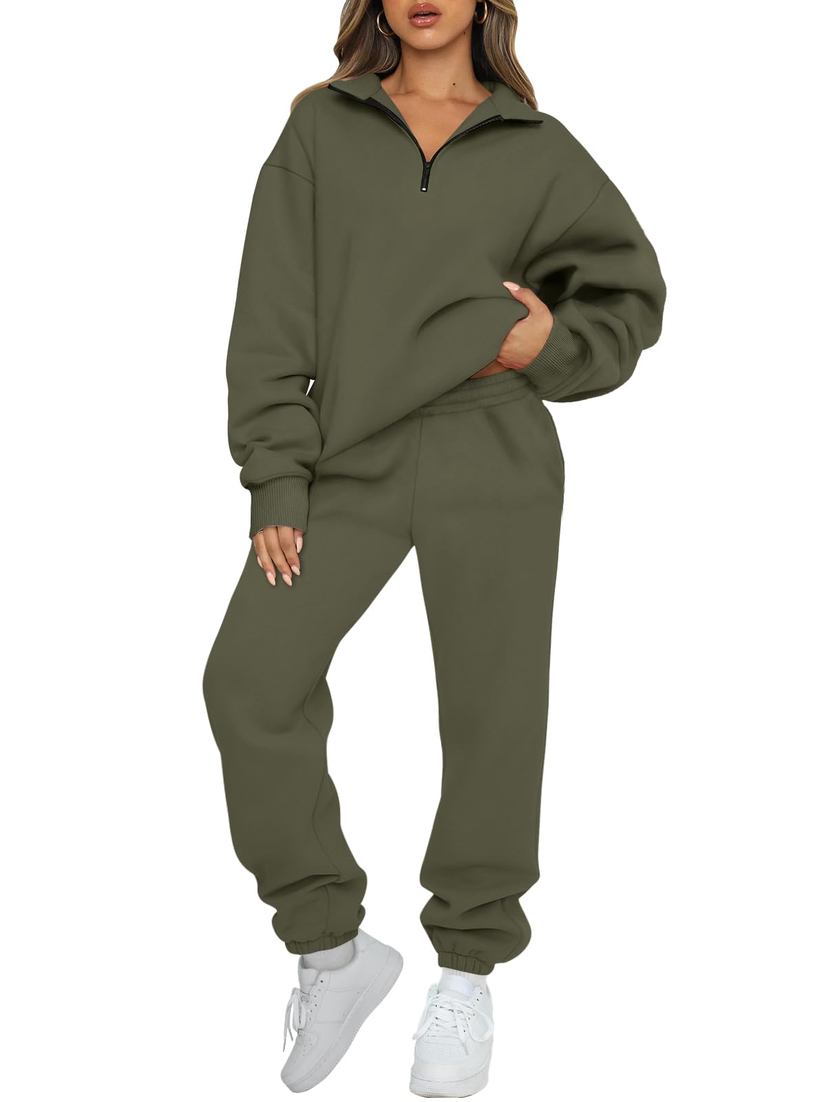 AUTOMET Women's Sweatsuits 2 Piece Outfits Lounge Sets