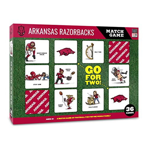 Image of YouTheFan NCAA Officially-Licensed Memory Match Game - Humorous, Team-Specific, Original Hand-Drawn Artwork, Fun for the Whole Family, for Fans Young and Old