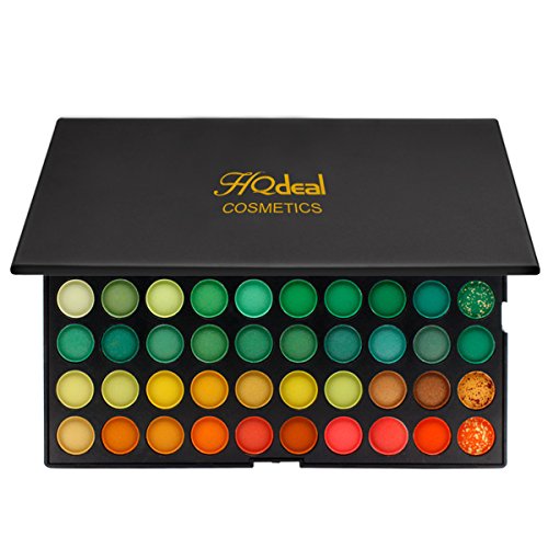 HQdeal Professional 120 Colors Eyeshadow Palette Makeup Kit Set for Matte Natural Nude Naked Matallic Smokey Eye Makeup