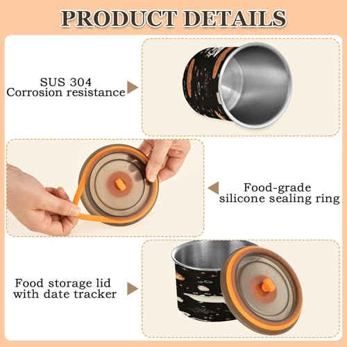 Contenedor de café de acero inoxidable 500 ml miniatura 4