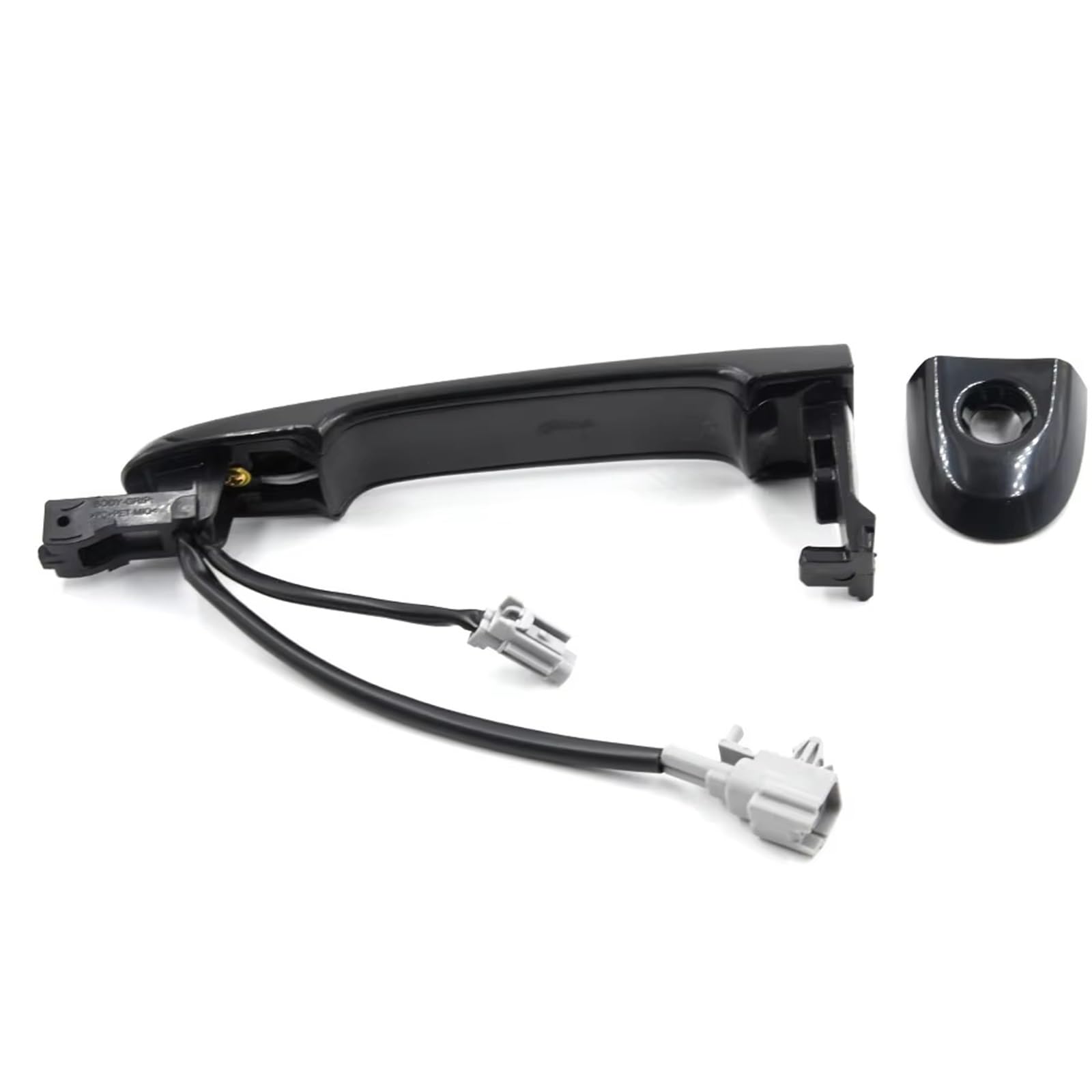 Zjyzyq One Color Car Sliding Outer Door Handle For Nissan For Juke 2010-2019 Front Door Handle O S Driver Right Side Keyless Entry(A With Hole)