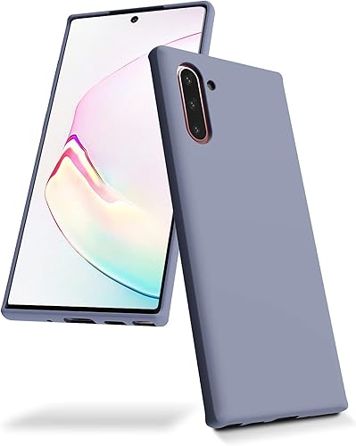 Goospery Funda de silicona lĂquida para Galaxy Note 10 (2019) Silky-Soft Touch Full Body Protection, a prueba de golpes, con forro de microfibra Goospery Funda de silicona lĂquida para Galaxy Note 10 (2019) Silky-Soft Touch Full Body Protection, a prueba de golpes, con forro de microfibra