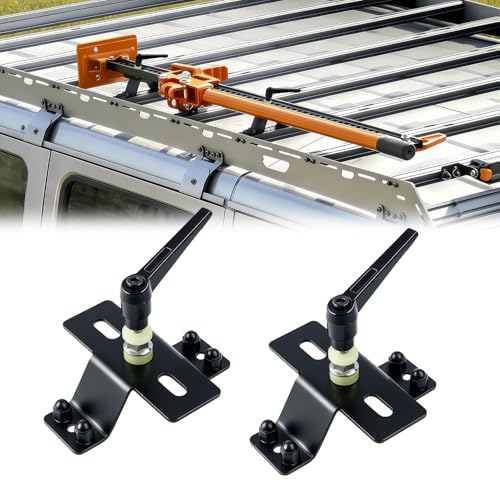2 Pcs Farm Jack Mount for Roof Rack