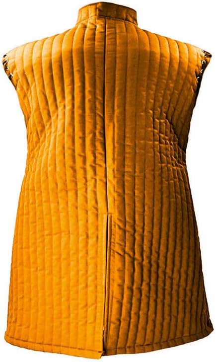 Gambeson Vest Coat Thick Padded SCA LARP Jacket Quilted Cotton Costume Dress
