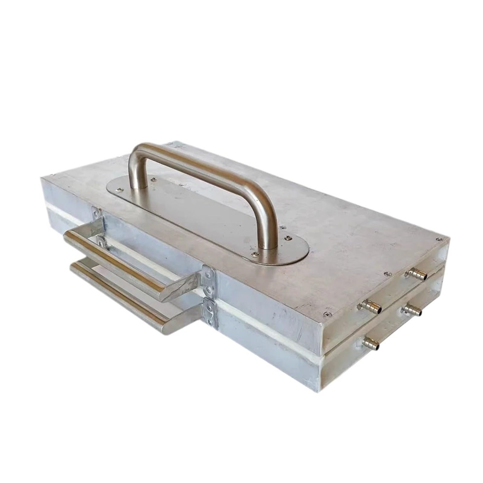 Dcdcd 41.5X24cm 4.75Mm Water-Cooling Beeswax Foundation Machine Silicone Cells Beekeeping Foundation Press Size Bee Tools(41.5X24cm 4.75Mm)