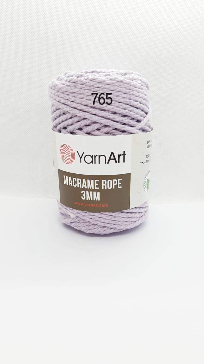 YarnArt El Örgü İpi MACRAME ROPE 3 MM, 765, 4x250 gr