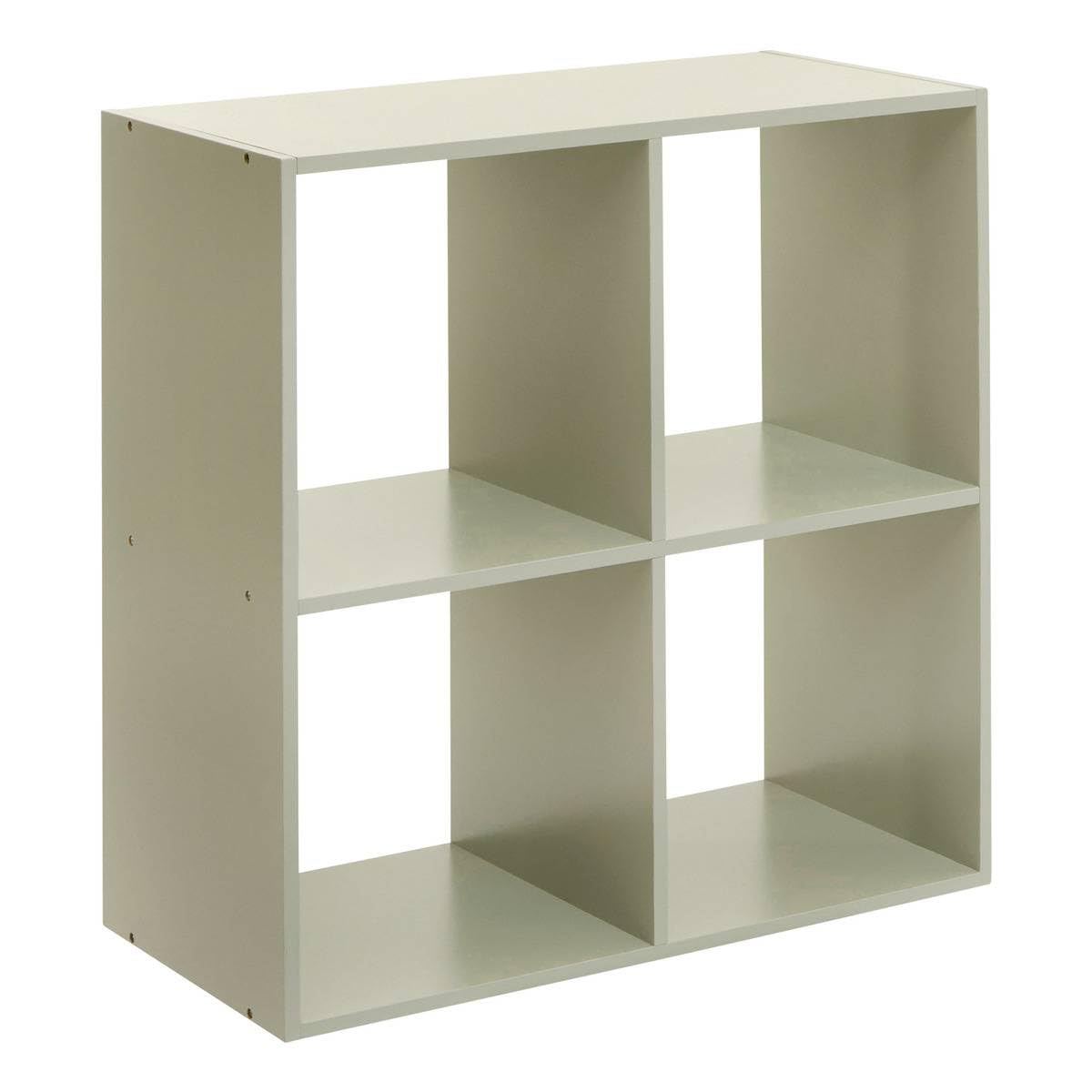 Atmosphera - Étagère mix'n modul Enfant 4 Cases Vert 63,6x30x63,6 cm