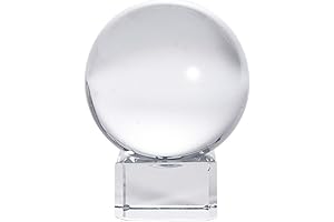 LONGWIN 40mm(1.6 inch) Solid Mini Fengshui Crystal Ball