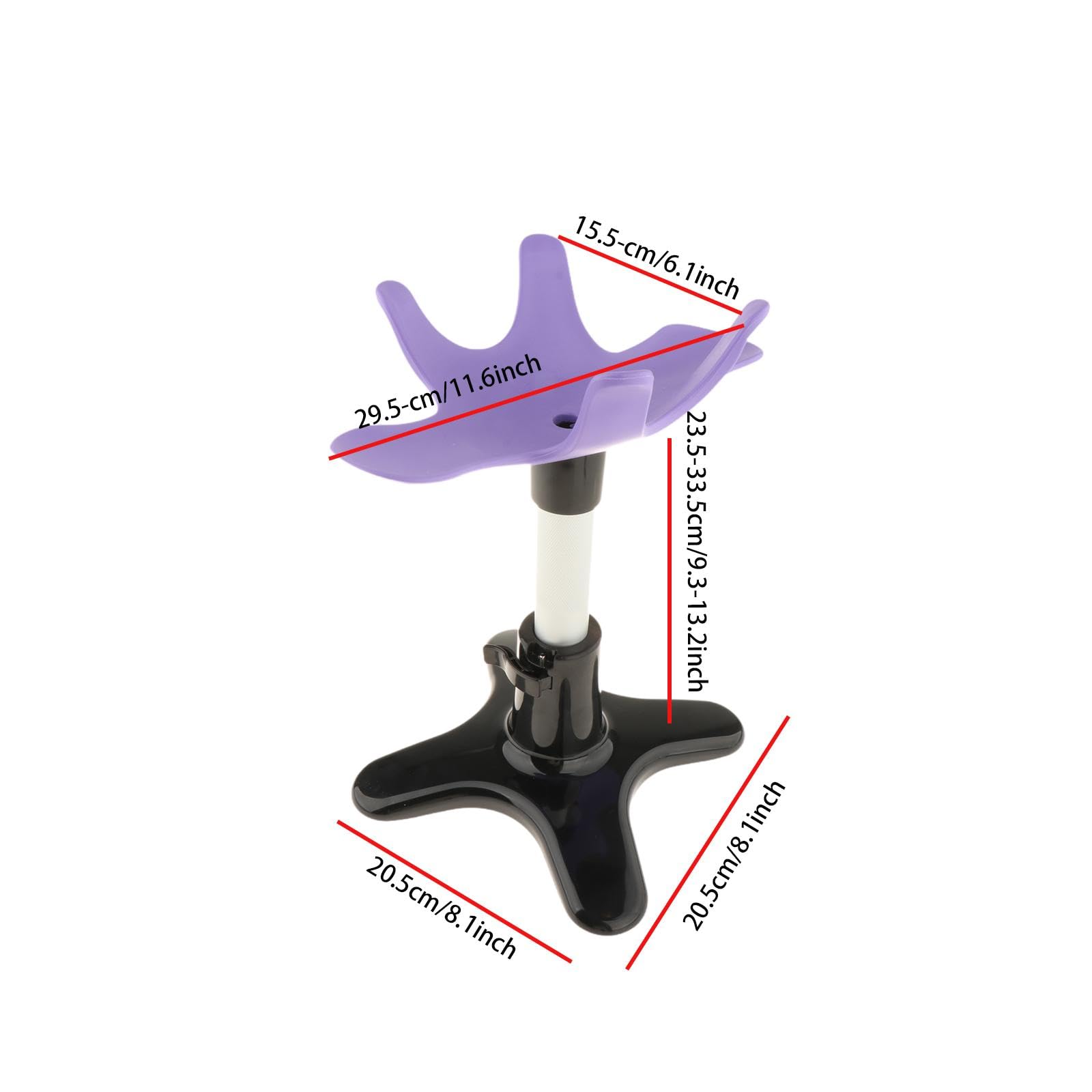 Baoblaze Supporto per toelettatura per Cani, Supporto per toelettatura assistito per Cani, Versatile, Professionale, per Animali Domestici, per la toelettatura, Viola