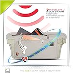 Lewis N. Clark Travel Money Belt Pouch, Slim RFID Blocking Anti Theft Waist Stash Pouches for Cash, Cards and Passport Holder - Image 3