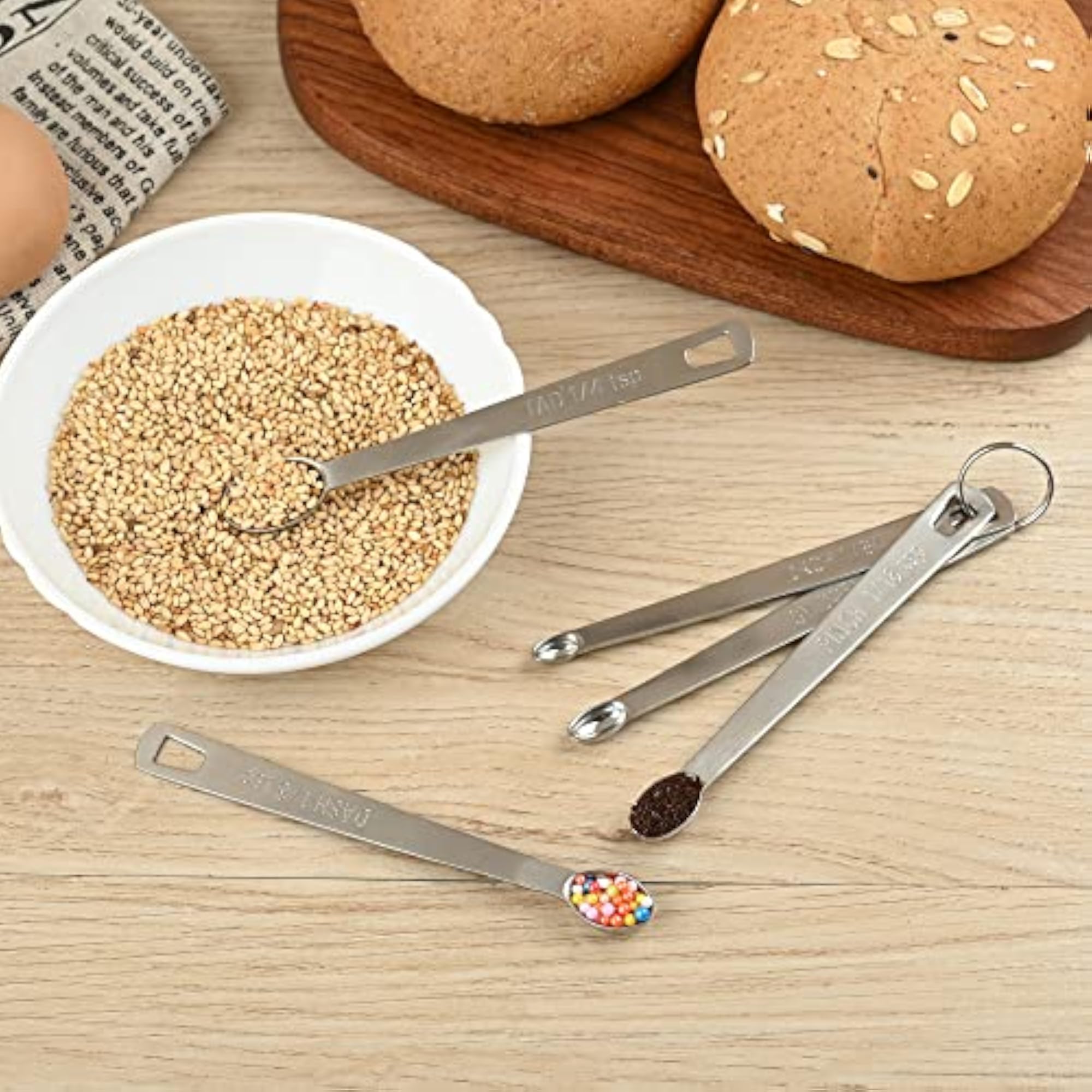 Measuring Spoons Set, Mini Teaspoon Set