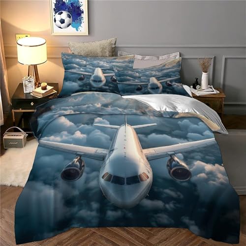 Housse de couette avion originale pour cadeau parents et amis