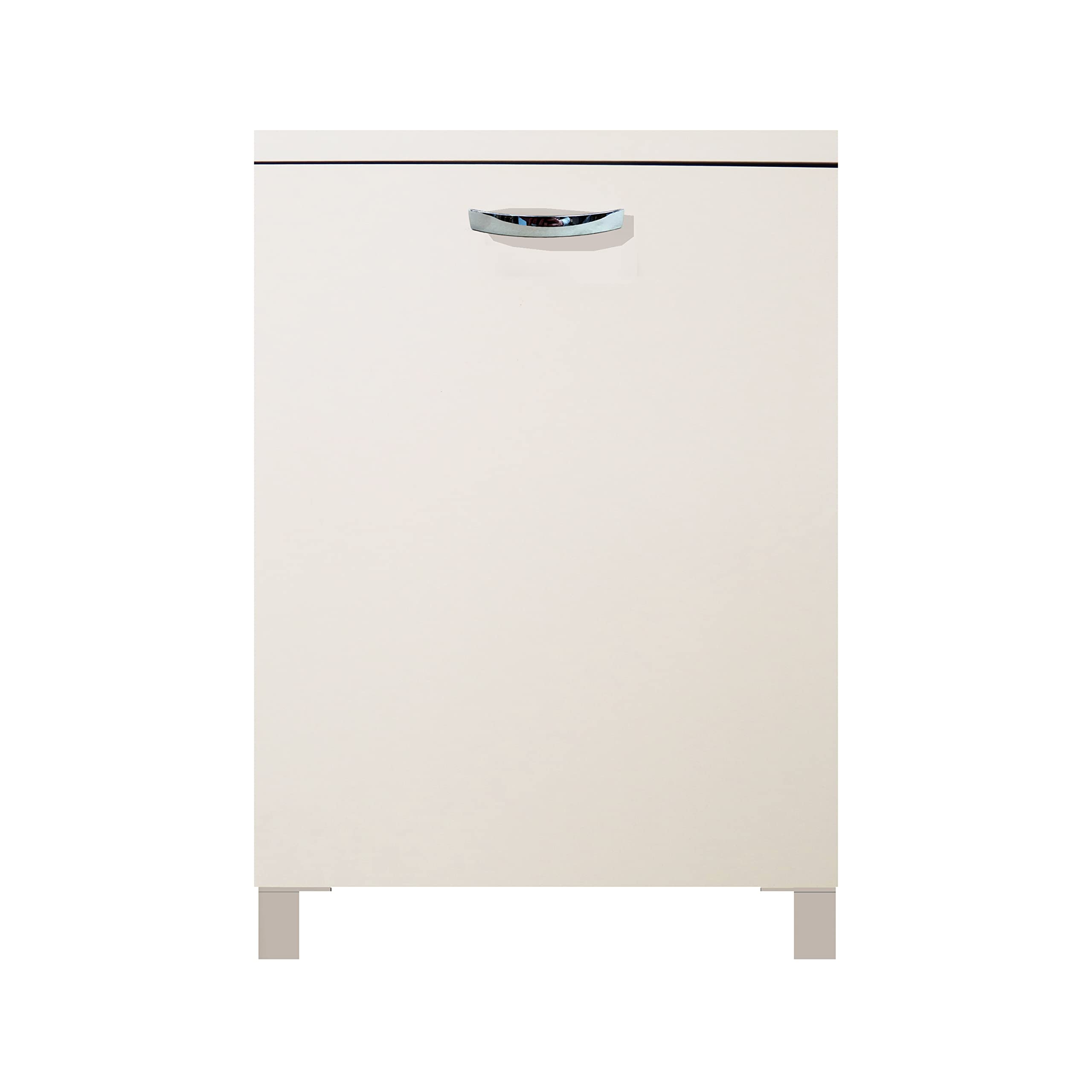 Base da cucina con ripiano, modello "Easy", Bianco da 60 cm