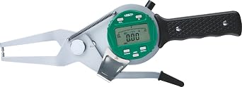 INSIZE 2132-20 Electronic External Caliper Gage, 0.0005" Resolution, 0" - .8"