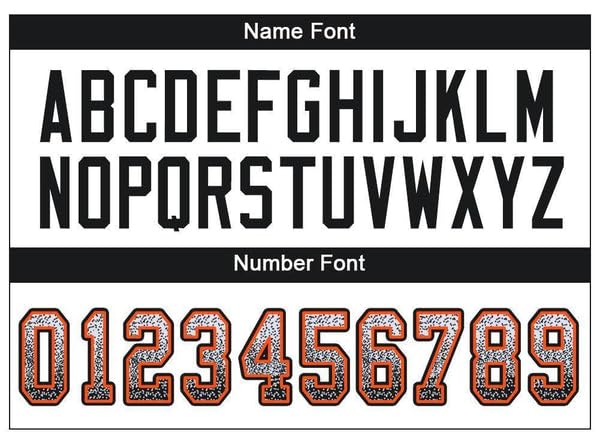 Personalized White Football Jersey, Football Jersey, Custom Football Jersey, White Black-Orange Mesh Drift Fashion Football Jersey, Youth Football Jersey, Personalized Football, Custom Football