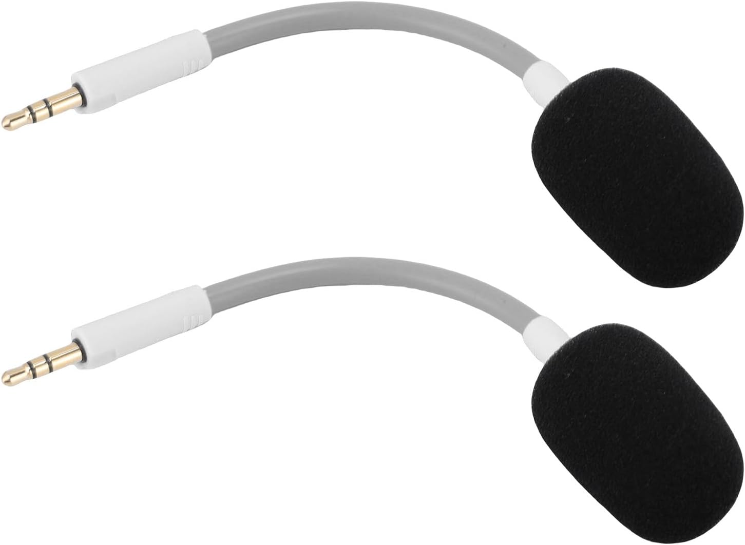 Barracuda X Headset 3.5mm Replacement Microphone with Noise Reduction for Gaming Headset Excellent Sound Quality for Gamers (White)