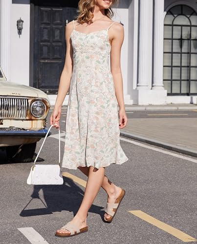 Women's Cork Footbed Slide Sandals with Arch Support,Comfortable Summer Flat Sandals for Women,Memory Foam Outdoor Slippers4