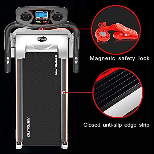 Image of Digital Folding Treadmill Home Multifunction Mini Treadmill with Extremely Quiet Installation Free Installation Fitness Equipment