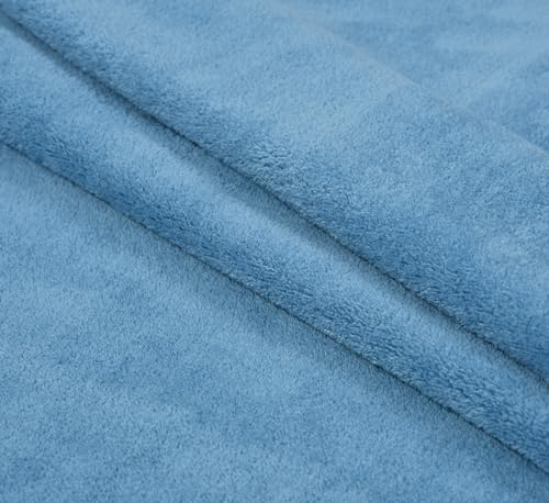 Image of Cotton Bolls Microfiber Large Bath Towel Quick Dry Super Soft Higly Absorbent Lint Free Towel for Bath for Men and Women, Travel, Gym, Beach, Pool, Yoga 70x140 CM Aqua