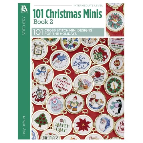 Image of 101 Christmas Minis, Book 2-Packed with Traditional Holiday Designs for Ornaments, Gift Embellishments and More