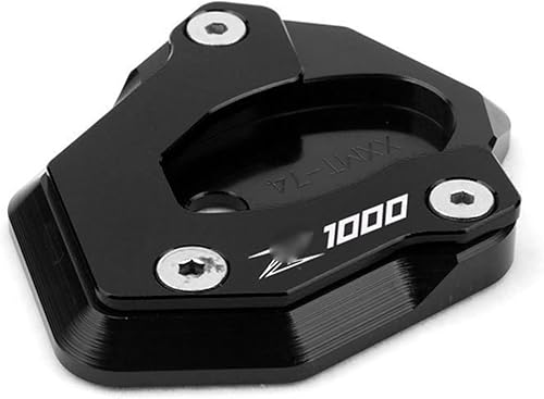 Miniatura 7 de for Kawasaki Z650 Z900 Z900RS Z1000 Z1000SX ZX-6R ZX-10R ER-6N ER-6F Motorcycle Enlarge Extension Kickstand CNC Side Stand Side Frame feet Color