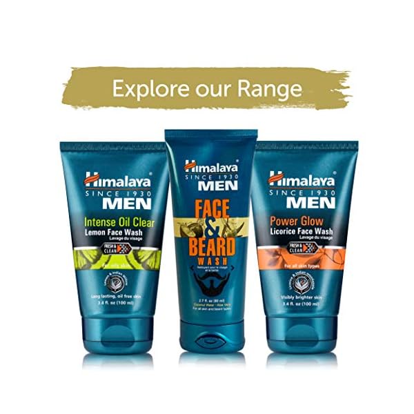 Himalaya-Mens-Intense-Oil-Clear-Lemon-Face-Wash-Deep-Cleaning-Daily-Facial-Cleanser-Non-Drying-For-Normal-to-Oily-Skin-338-oz Himalaya Men's Intense Oil Clear Lemon Face Wash, Deep Cleaning Daily Facial Cleanser, Non-Drying, For Normal to Oily Skin, 3.38 oz
