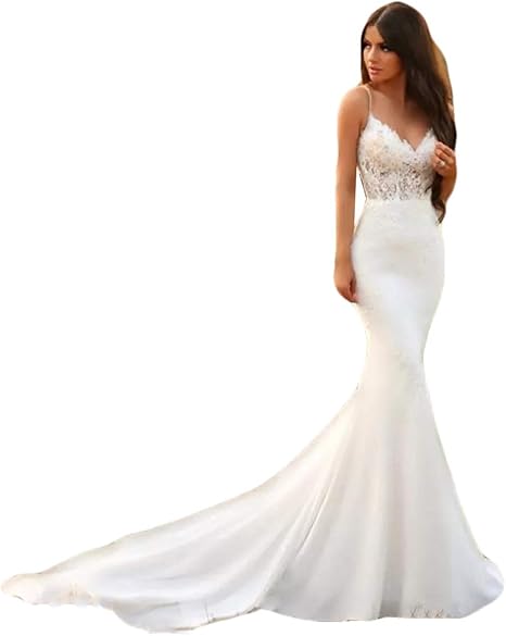 used mermaid wedding dresses