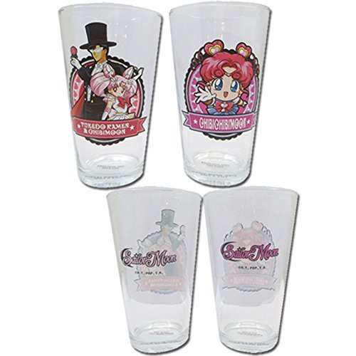 Sailor Moon Stars- Set 4 Waterglass