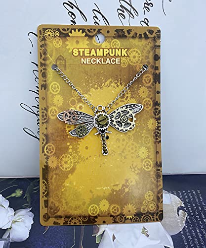 Punk Necklace Gear Chain Sweater Pendant4