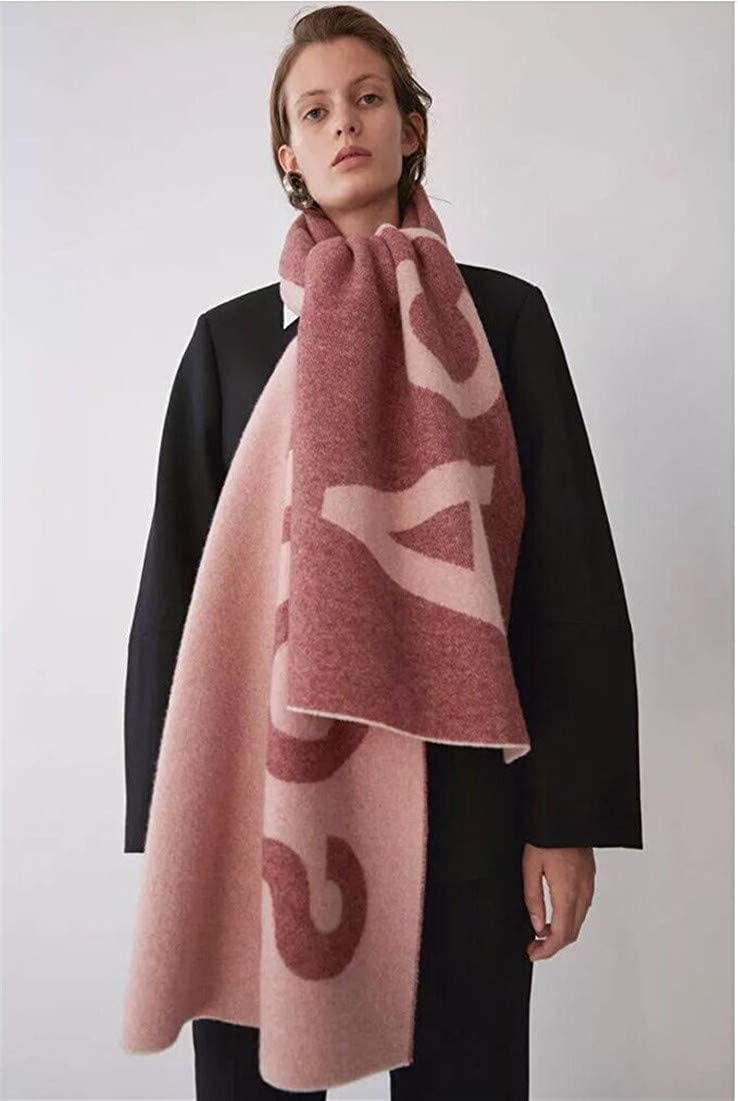 Amazon.co.jp: アクネ ストゥディオズ Toronty Logo wool blend scarf  