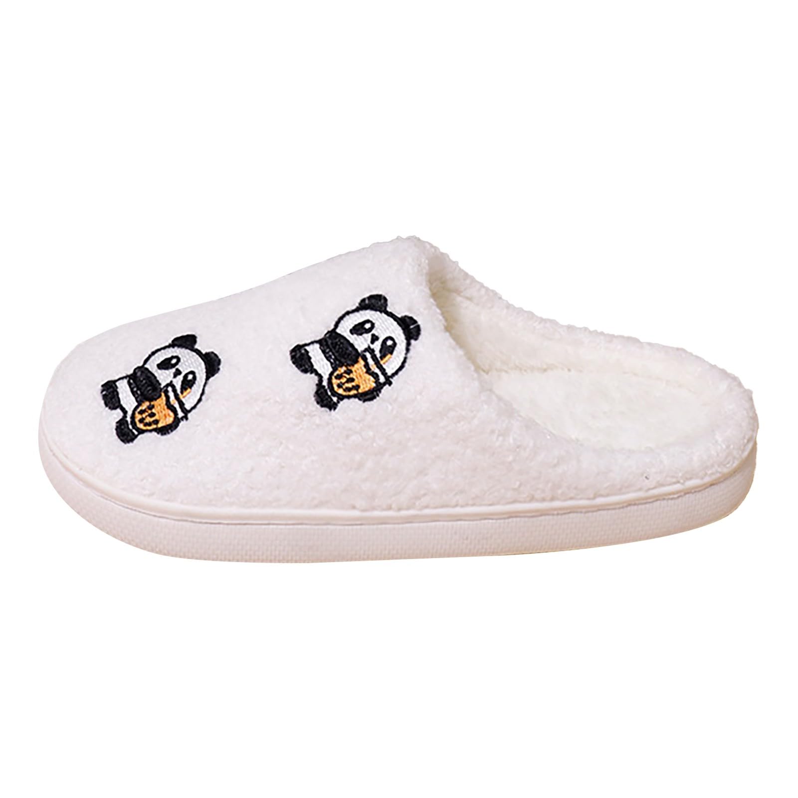 Zapatillas cálidas para el hogar para mujer, pantuflas suaves con suela antideslizante, pantuflas de fieltro antideslizantes, ajuste ancho, zapatillas de casa con forro de felpa cálido para hombre y