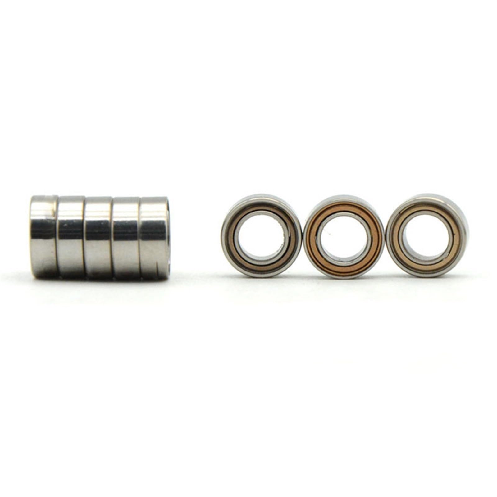 Rodamiento de Bolas con protección metálica, Serie mr mr52zz mr63zz mr85zz mr95zz mr128zz mr137 (Size : MR63ZZ 3x6x2.5mm)