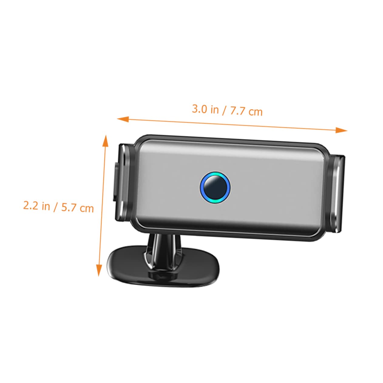 Soporte Móvil con Auto Clamping Soporte Teléfono Parabrisas Compatible con Mayoría de Dispositivos Color Estable y Práctico Navegación