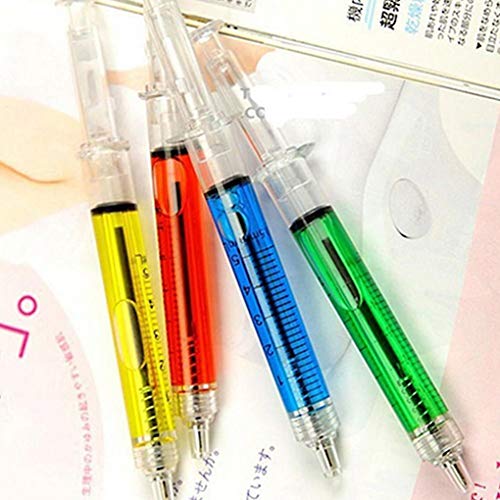 Weilifang 4pcs 0.5mm Blu Refill Penne a Sfera