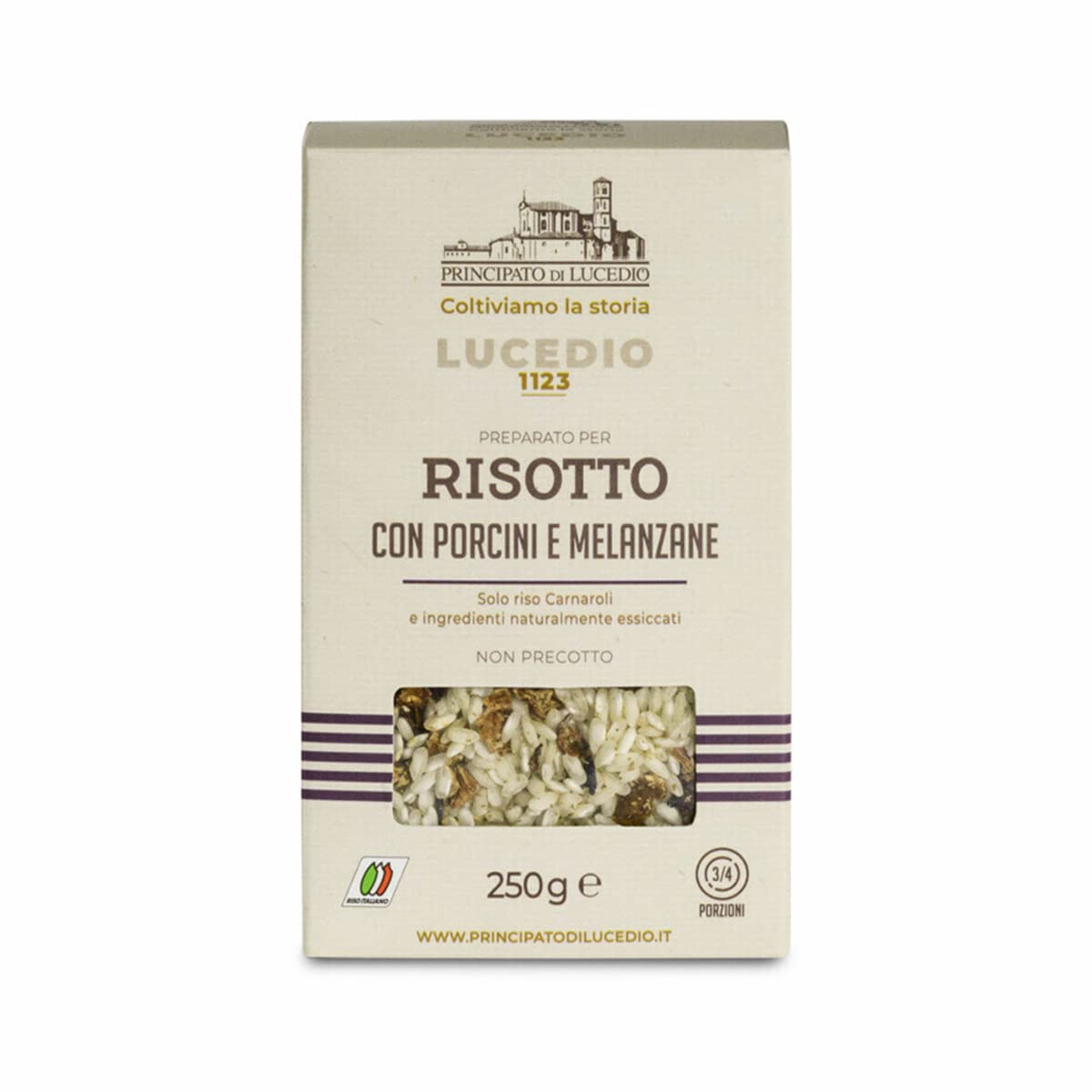 Principato di Lucedio - I Risotti - 8 Preparati per Risotto da 250 g - Riso Carnaroli