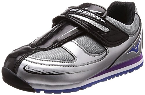 最安値 Mizuno ミズノ ミズノ キッズシューズ ワイルドキッズスター 3 シルバー ブルー ブラック 16 Cmの価格比較