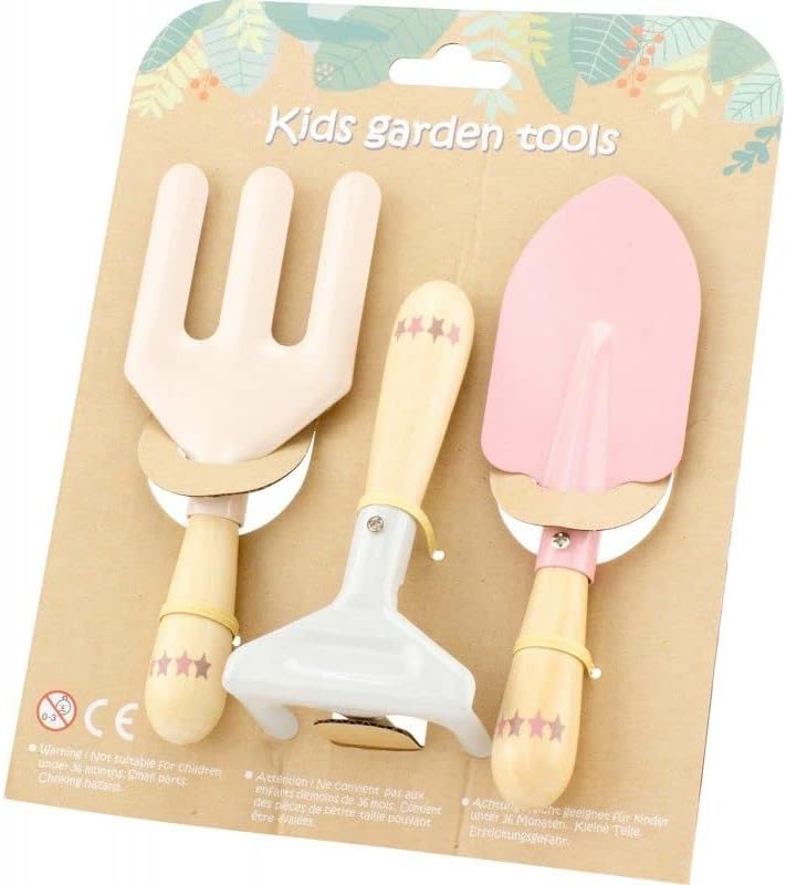 Ulysse - 235681 Pink Garden Tools - Wood, Metal