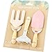Ulysse - 235681 Pink Garden Tools - Wood, Metal