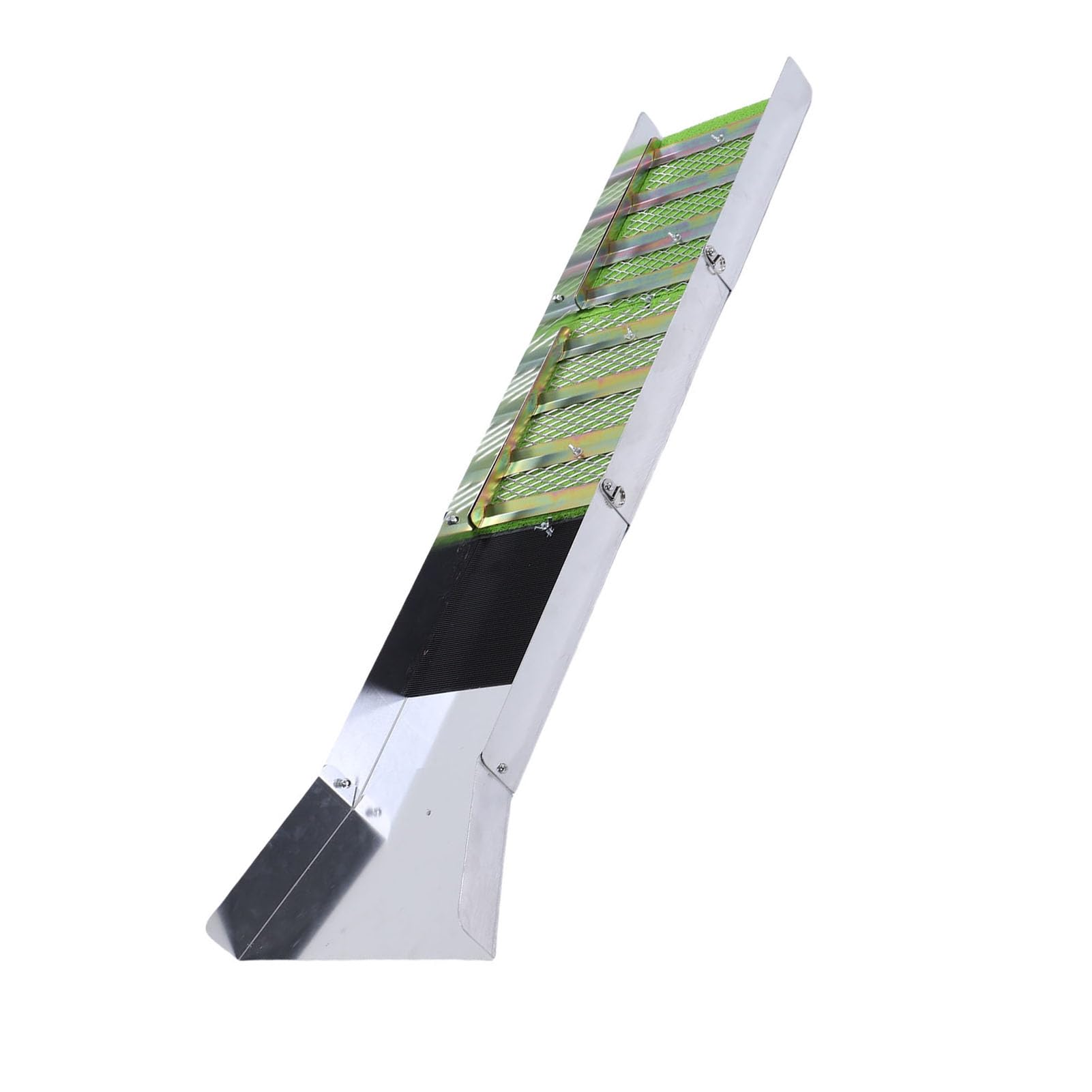 Kit de lavado de oro, herramientas portátiles de lavado de oro de alta eficiencia con caja de esclusa plegable de aleación de aluminio para arroyos de ríos