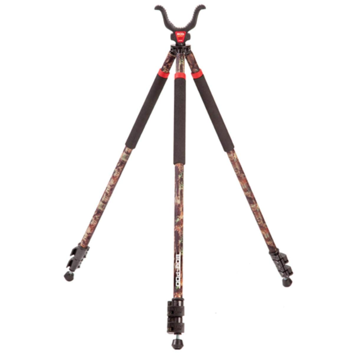 BOG Adrenaline Switcheroo Shooting Rests, Monopods, Bipods, and Tripods with Universal Shooting Rest Heads, Leg Lever Locks, and Lightweight Aluminum Construction for Hunting, Shooting, and Outdoors