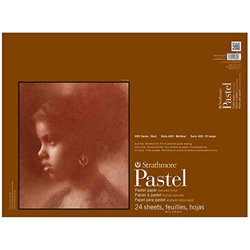 Strathmore Assorted Color Pastel Paper Pad 18x24-24 Sheets