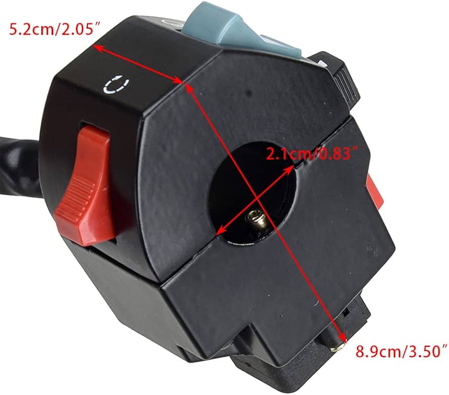 Amazon.com: ciciTree Left Handlebar Function Switch Assy 30114