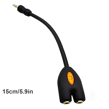 Amazon.co.jp: 双方向 3.5mm デュアル ヘッドホン ジャック